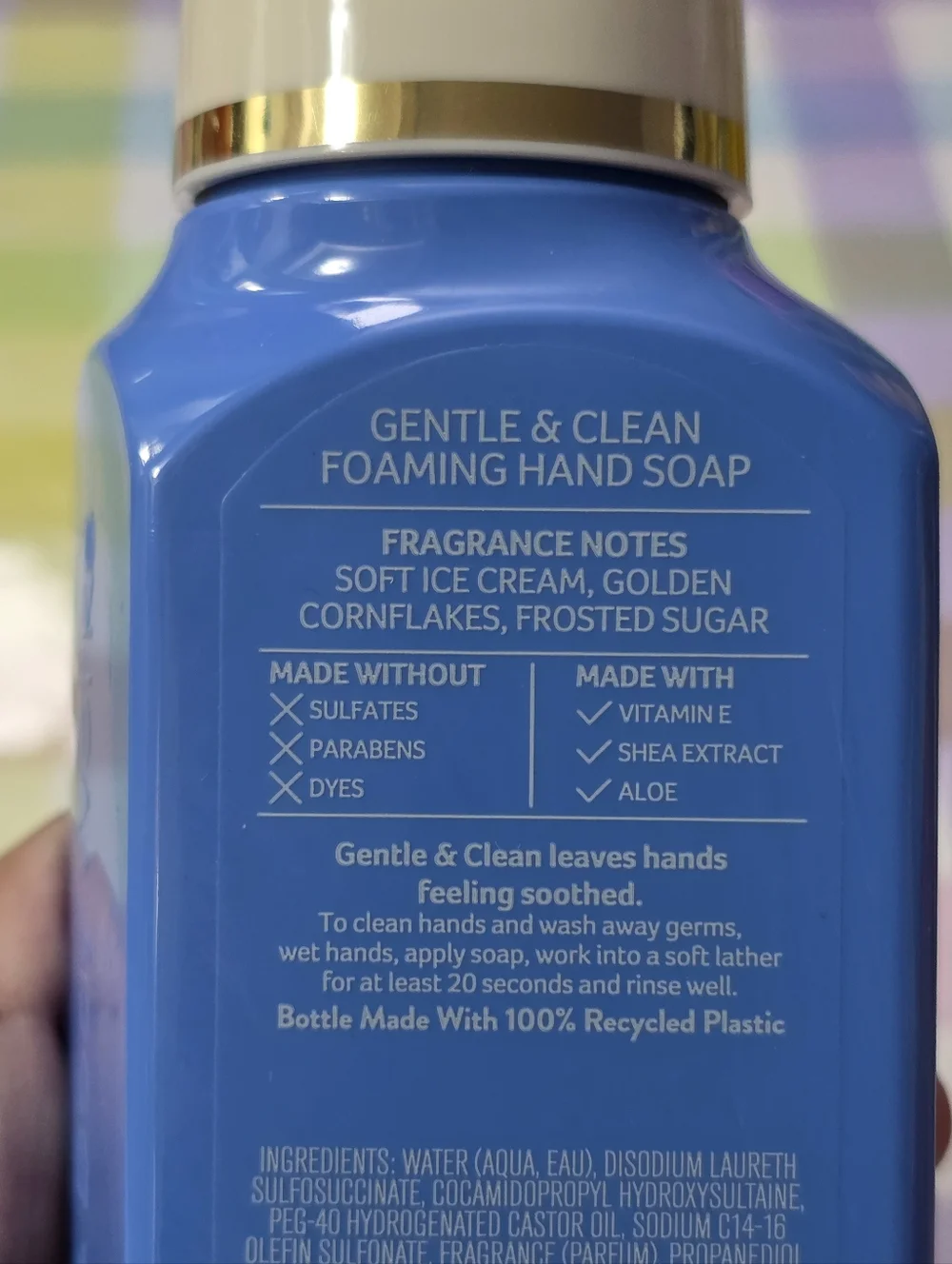 Bath & Body Works Cereal Milk Soft Serve Foaming Hand Soap 8oz NEW RARE